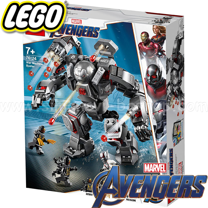 2020 Lego Marvel Avengers Бъстър на бойната машина 76124 2020 Lego Marvel Avengers Бъстър на бойната машина 76124