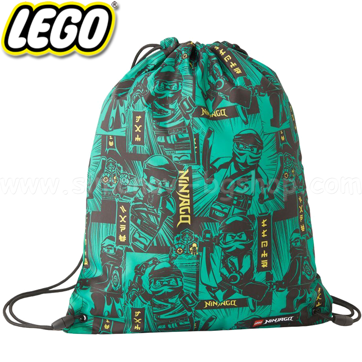 * Lego Sports Bag Ninjago Green 10034-2301