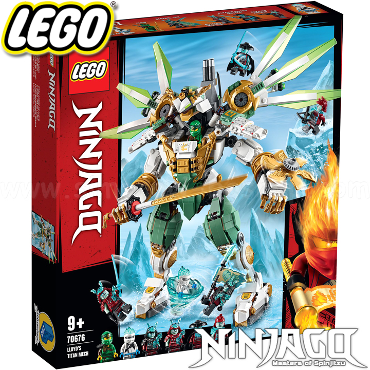 LEGO® NINJAGO™ Роботът титан на Lloyd 70676 LEGO® NINJAGO™ Роботът титан на Lloyd 70676