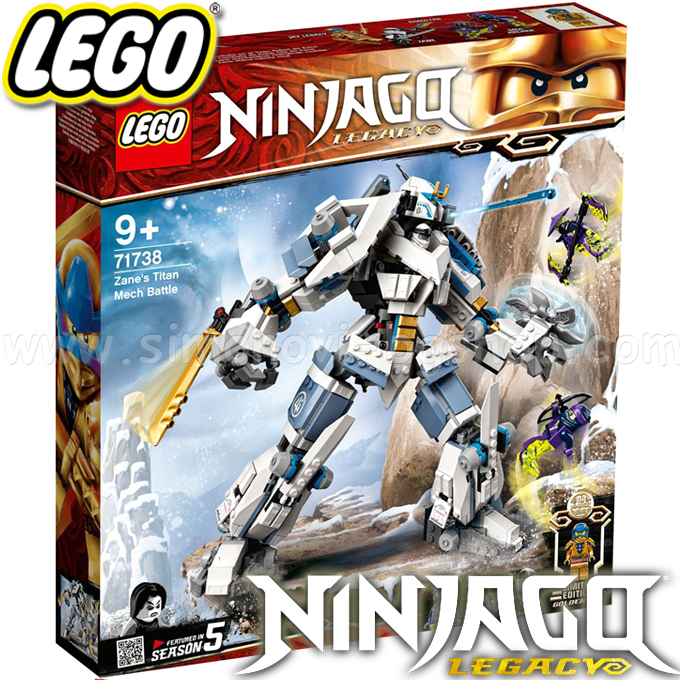 Lego Ninjago Битка с титаничния робот на Зейн 71738 Lego Ninjago Битка с титаничния робот на Зейн 71738