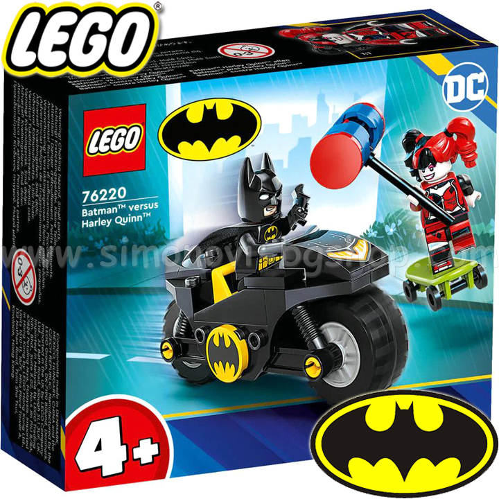 2022 Lego® The Batman Батмобил - Батман срещу Харли Куин 76220