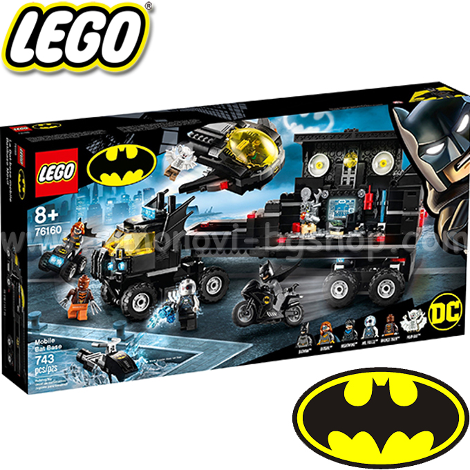 2020 Lego Super Heroes Мобилната Бат-База 76160 2020 Lego Super Heroes Мобилната Бат-База 76160