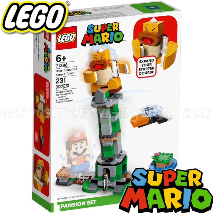 2021 Lego Super Mario Бос сумо бро 71388 2021 Lego Super Mario Бос сумо бро 71388
