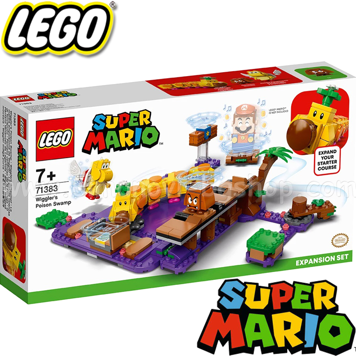 Lego Super Mario Допълнение: Wiggler's Poison Swamp 71383 Lego Super Mario Допълнение: Wiggler's Poison Swamp 71383