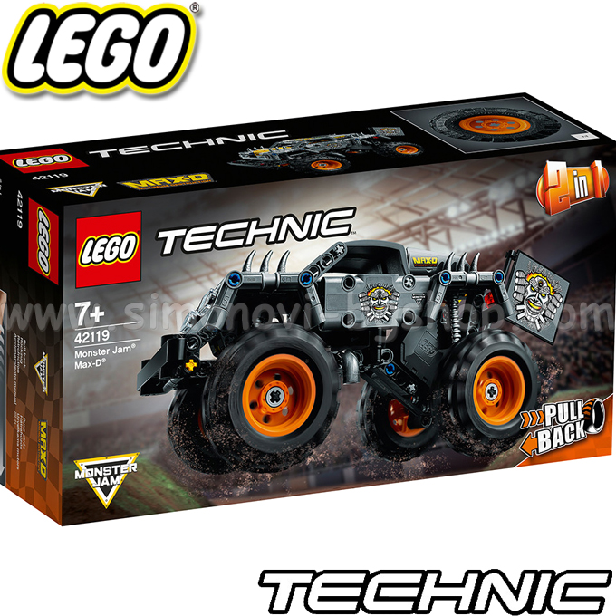 Lego® Technic - Monster Jam Max D 42119 Lego® Technic - Monster Jam Max D 42119