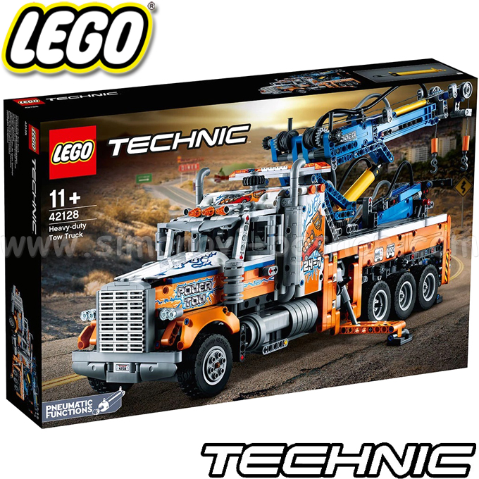 2021 Asistență rutieră pentru tractoare grele Lego Technic 42128