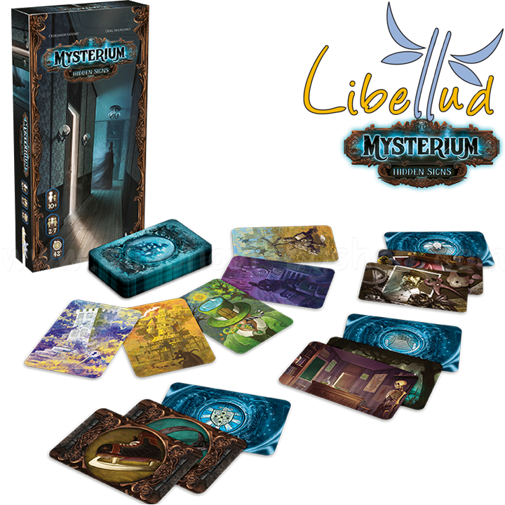 Mysterium Hidden Signs Playing Cards - extension of Bulgarian language - Libellu