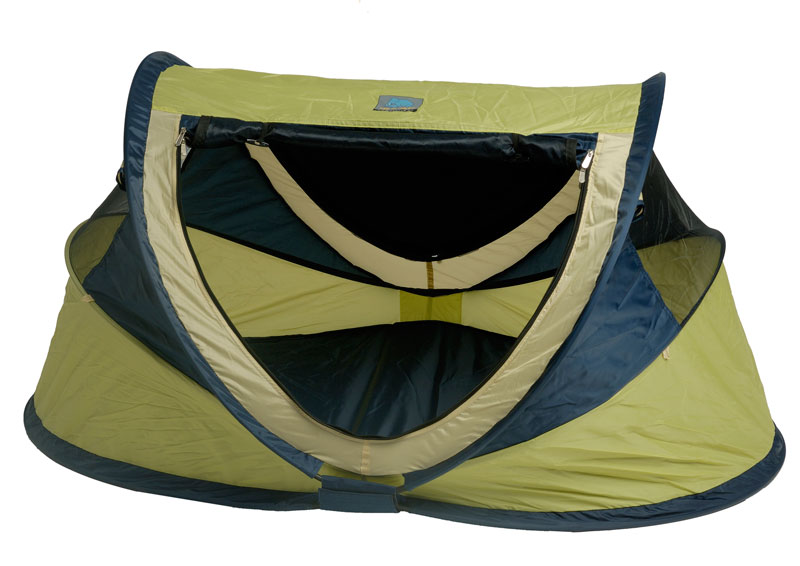 Travel Cot Baby Luxe Lime-Deryan