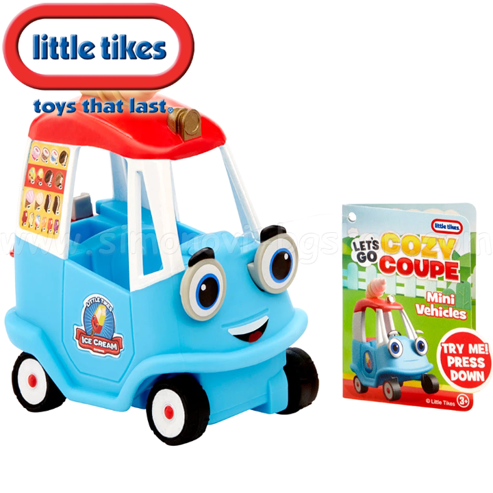 * Little Tikes Couzy Coupe Mini Carucior Blue 661211 Sortiment