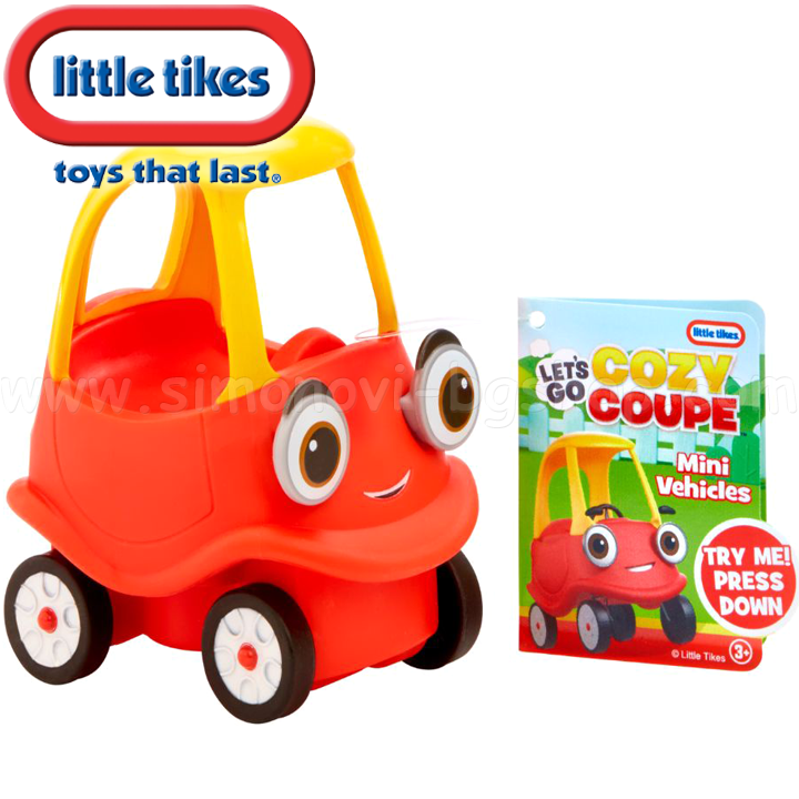 * Little Tikes Couzy Coupe Mini Carucior Roșu 661211 Sortiment