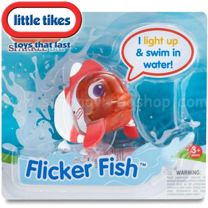 Little Tikes Играчка за баня червена рибка 638220M Little Tikes Играчка за баня червена рибка 638220M