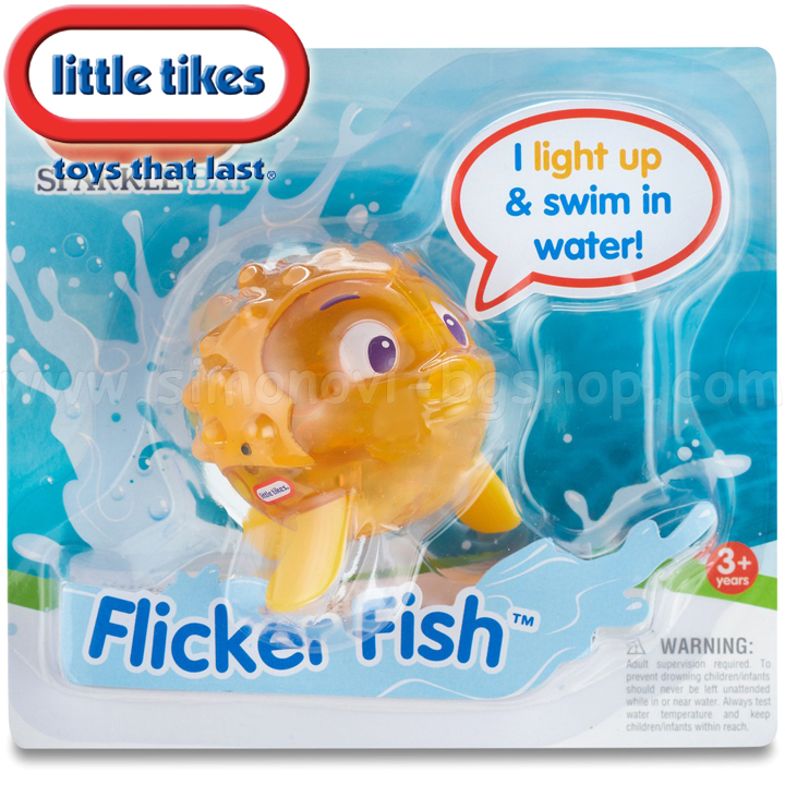 Little Tikes Играчка за баня жълта рибка 638237M Little Tikes Играчка за баня жълта рибка 638237M