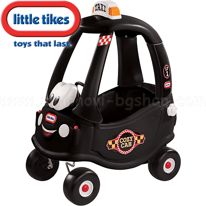 Little Tikes -   Cozy Coupe Cab Taxi Black 172182