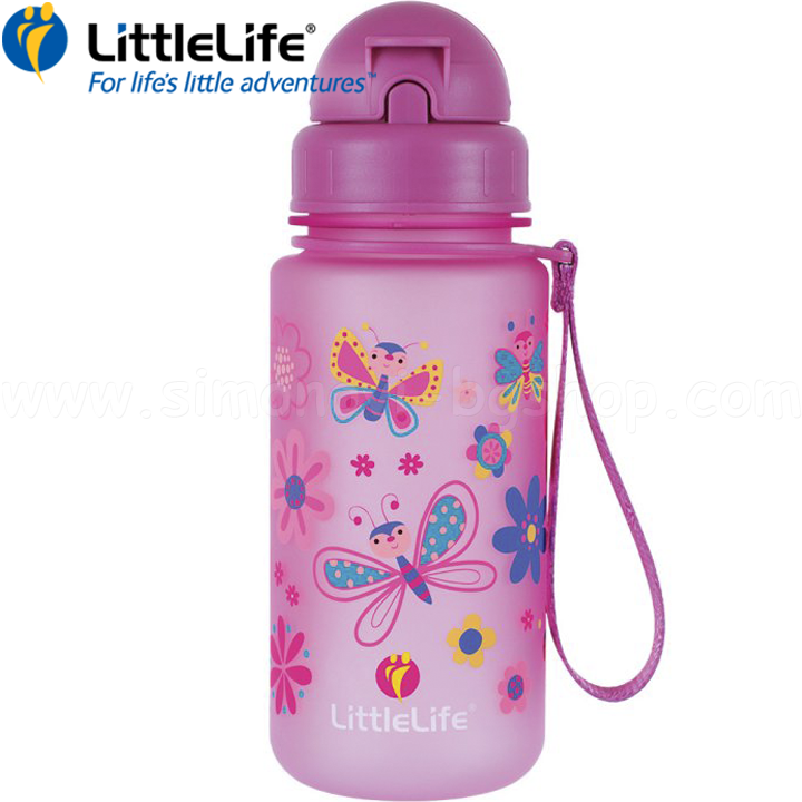 LittleLife - sticla de apa Butterflies L15060