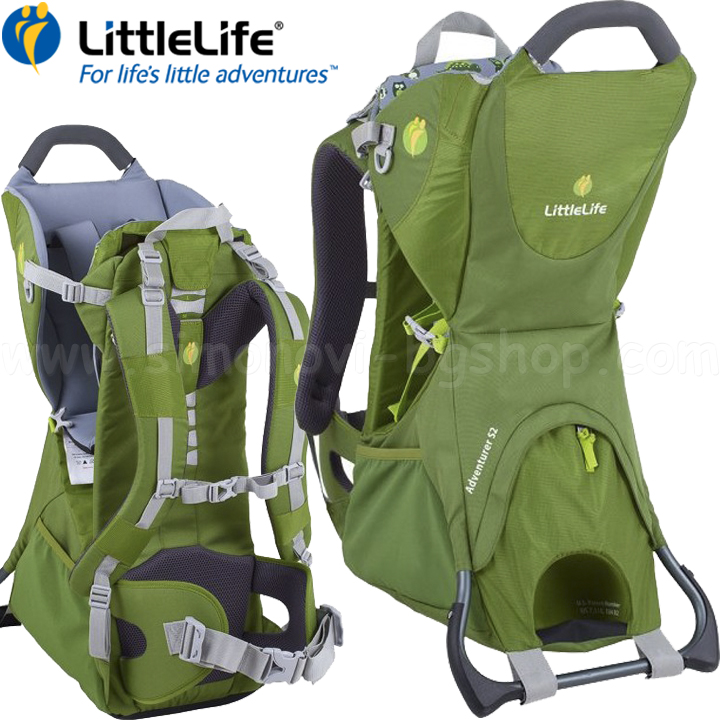 LittleLife Adventurer S2 Copilul purta L10593 verde