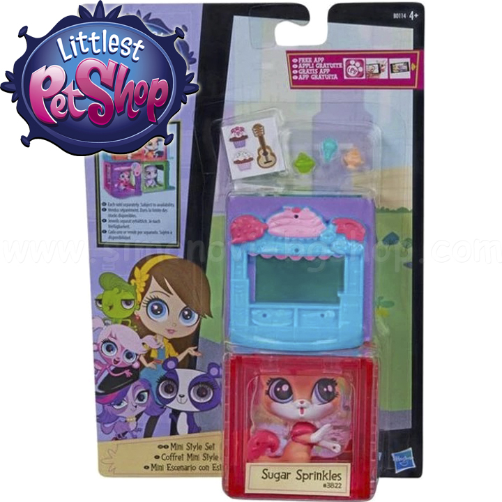 Littlest Pet Shop Animale de companie mici - Set B0092 Sortiment