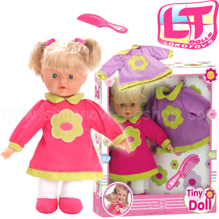Loko Toys      Tiny Doll 98054