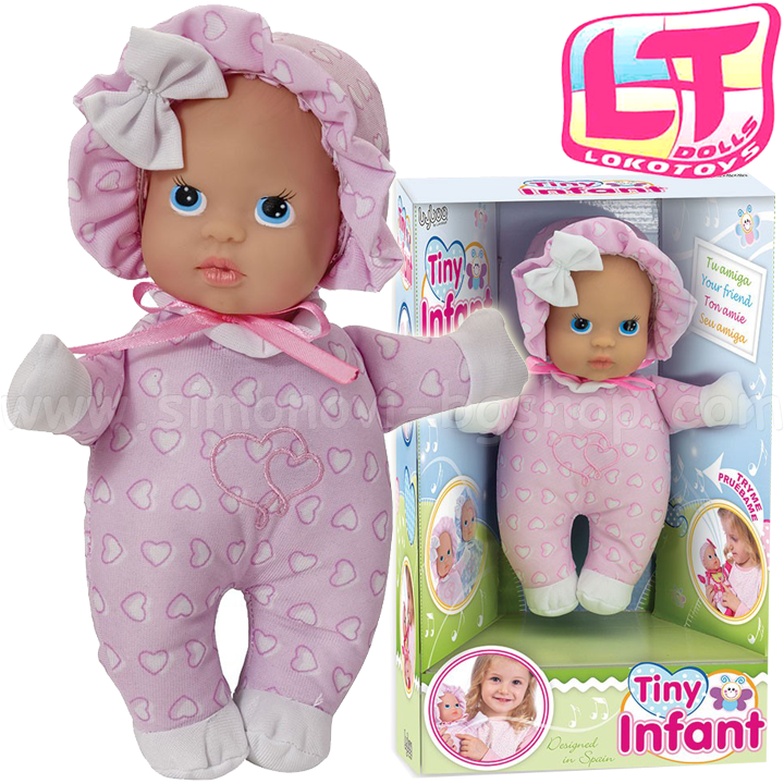 Loko Toys     Tiny Infant Girls Pink 98091