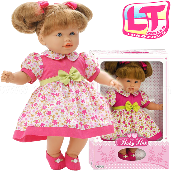 Loko jucării papusa rochie cu copii roz fete 98 255