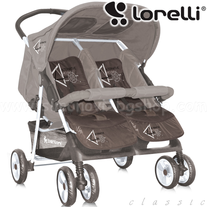 lorelli twin stroller