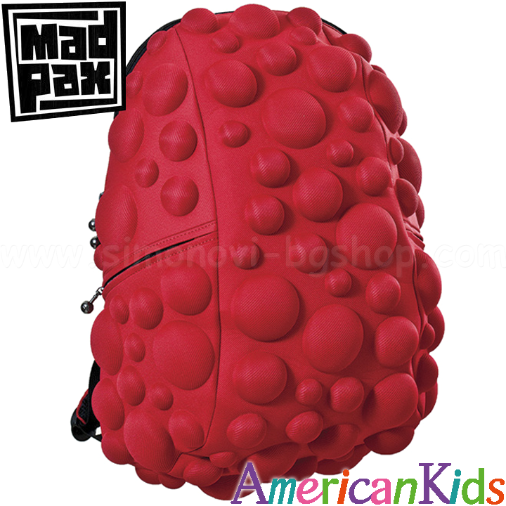 MAD PAX Голяма крейзи раница "Bubble Full" Hot Red MAD PAX Голяма крейзи раница "Bubble Full" Hot Red