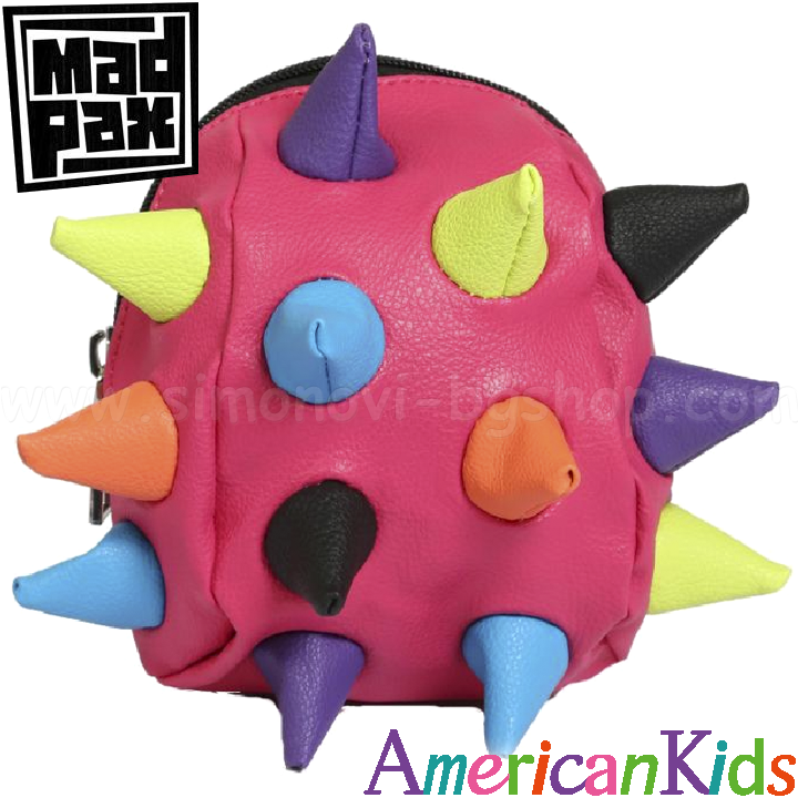 *MAD PAX Мини крейзи чантичка "Mighty Bite Crossbody" Pink *MAD PAX Мини крейзи чантичка "Mighty Bite Crossbody" Pink