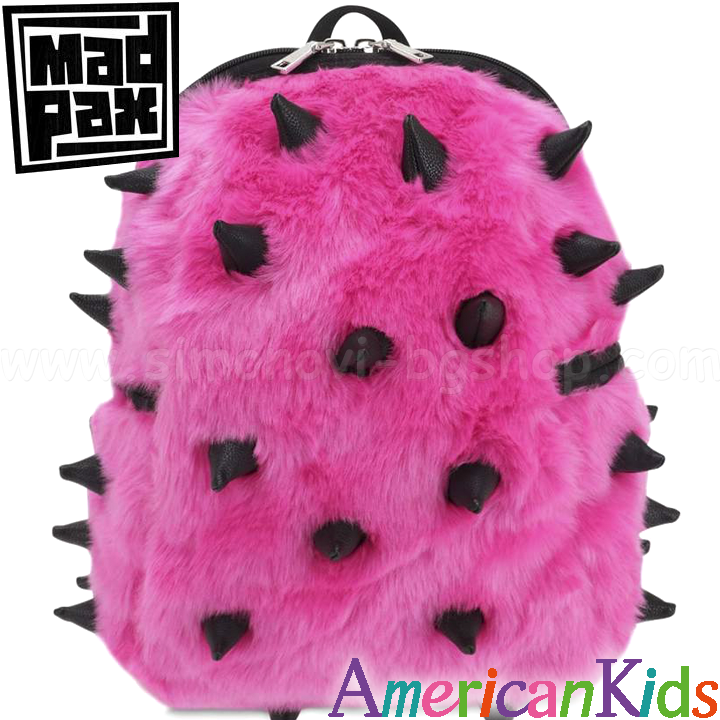 *MAD PAX Крейзи раница Moppets Fur Real Half Pink Design *MAD PAX Крейзи раница Moppets Fur Real Half Pink Design