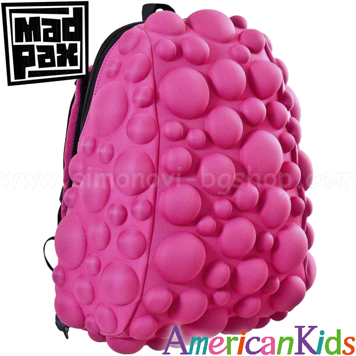 MAD PAX Детска крейзи раница "Bubble Half" Neon Pink MAD PAX Детска крейзи раница "Bubble Half" Neon Pink