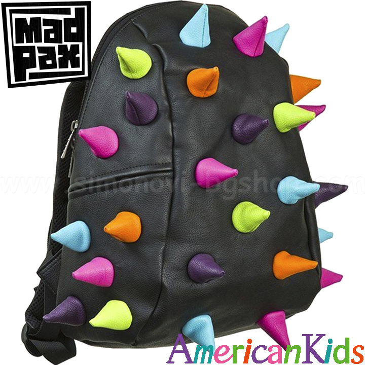 MAD PAX Kreyzi backpack "Spiketus-Rex Half" Abracadabra Black Multicolour