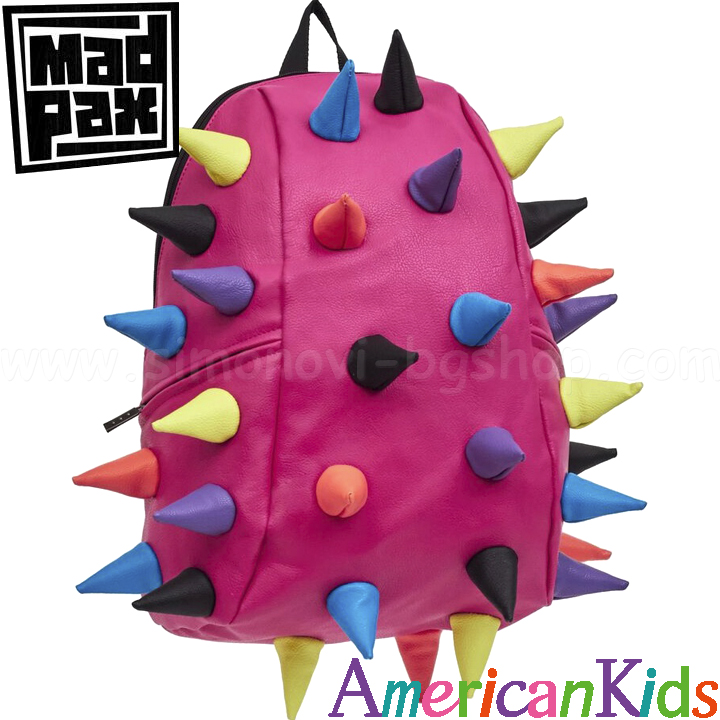 MAD PAX Kreyzi backpack "Spike Half" Pink Pinata