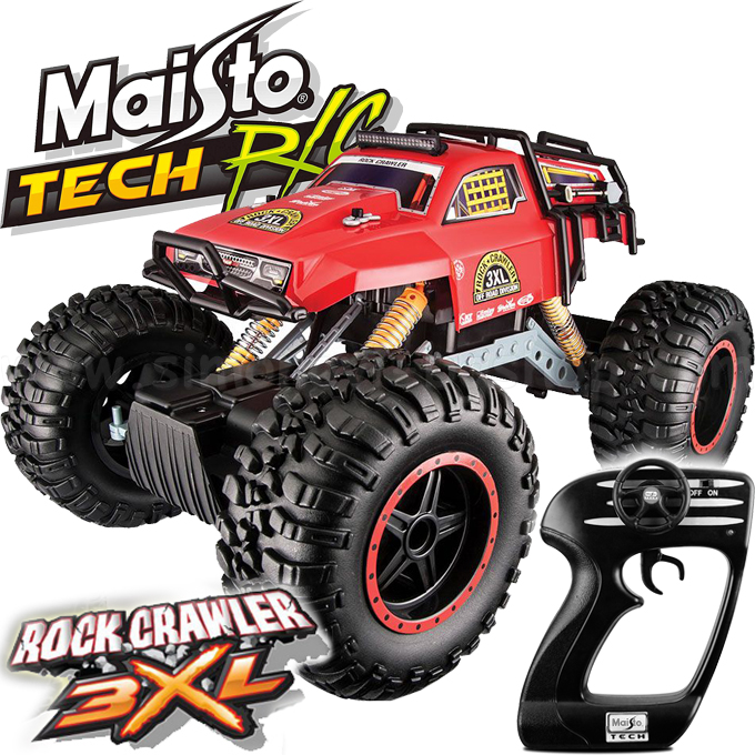 *Maisto Tech  Rock Crawler 3XL   Red 81157