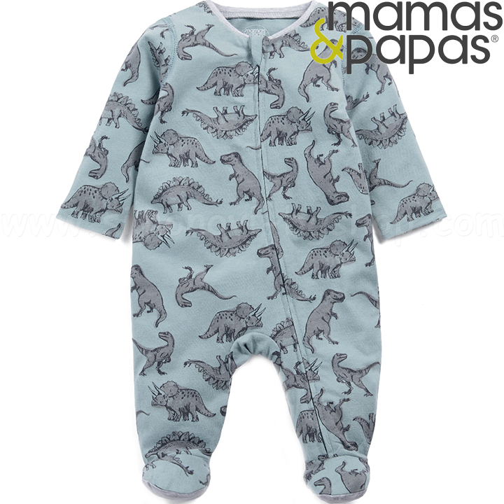Mamas & Papas Hero Бебешки Гащеризон с цип Dino S94FDP9 Mamas & Papas Hero Бебешки Гащеризон с цип Dino S94FDP9