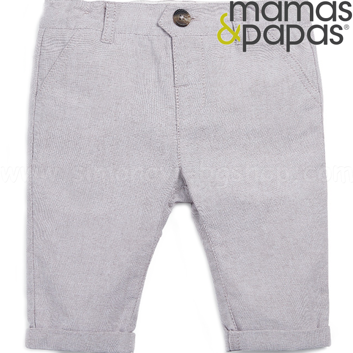 Mamas & Papas Hero Ленени панталони Linen S84CEI8 Mamas & Papas Hero Ленени панталони Linen S84CEI8