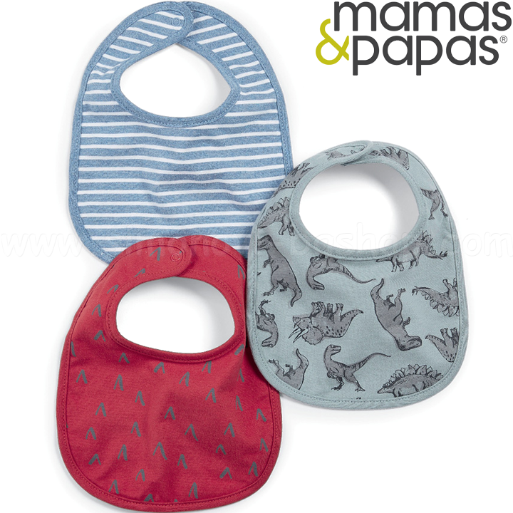 Mamas & Papas Hero Лигавници 3 бр. S41GDR6G4 Mamas & Papas Hero Лигавници 3 бр. S41GDR6G4