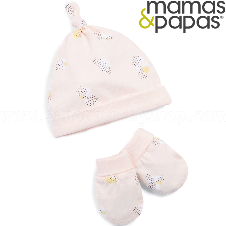 Mamas & Papas Hero Шапка и ръкавички S432EA5 Mamas & Papas Hero Шапка и ръкавички S432EA5