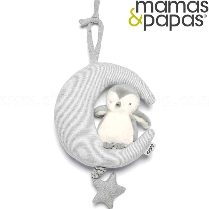 Mamas & Papas Музикална играчка Penguin Moon 7545T9105 Mamas & Papas Музикална играчка Penguin Moon 7545T9105