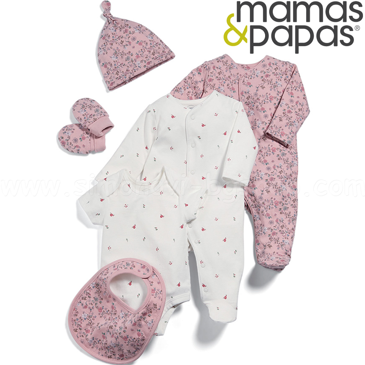 Mamas & Papas Бебешки комплект за изписване 6ч. S74BCN1 Mamas & Papas Бебешки комплект за изписване 6ч. S74BCN1