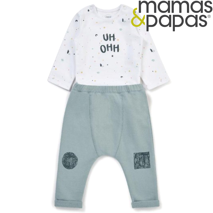 * Mamas & Papas Set of 2-piece blouse and wedge S42LYX3