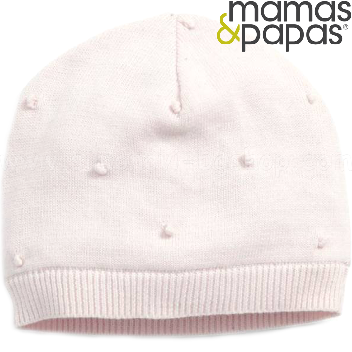 Mamas & Papas Плетена шапка Pink S432V84 Mamas & Papas Плетена шапка Pink S432V84