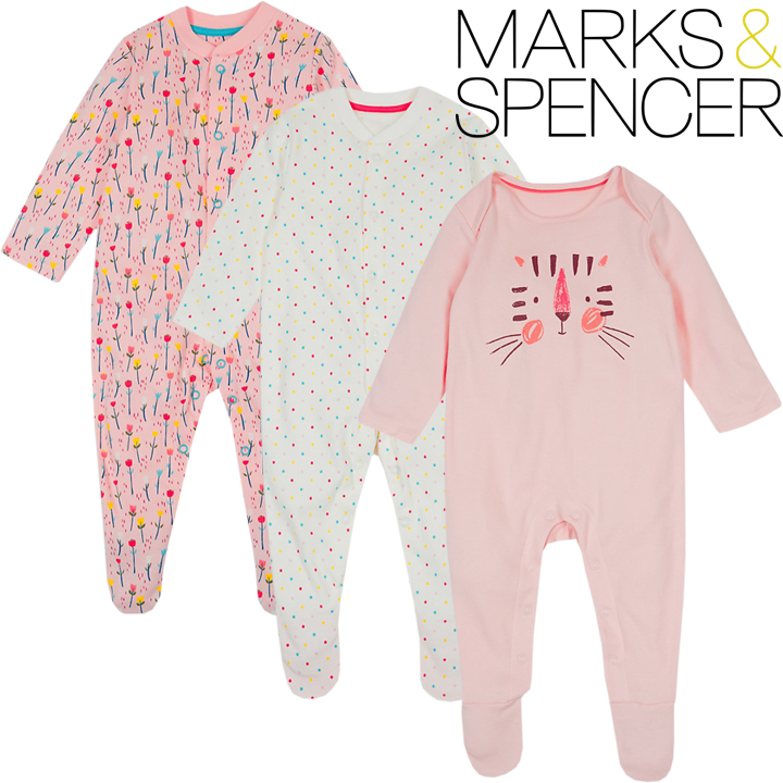 Marks & Spencer   3. Tiger Print Girls 6-9.