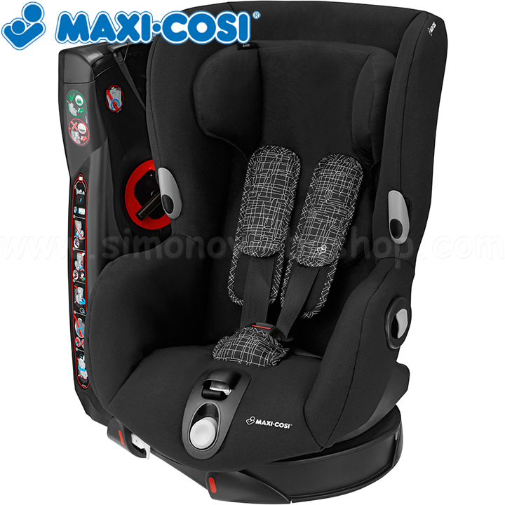 Maxi-Cosi Axiss Столче за кола 9-18кг. Black Grid Maxi-Cosi Axiss Столче за кола 9-18кг. Black Grid