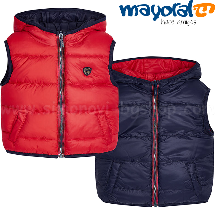 Mayoral Boys Елек с две лица 2459 Col.12 (6-36м.) Mayoral Boys Елек с две лица 2459 Col.12 (6-36м.)