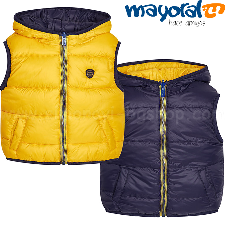 Mayoral Boys Елек с две лица 2459 Col.13 (6-36м.) Mayoral Boys Елек с две лица 2459 Col.13 (6-36м.)