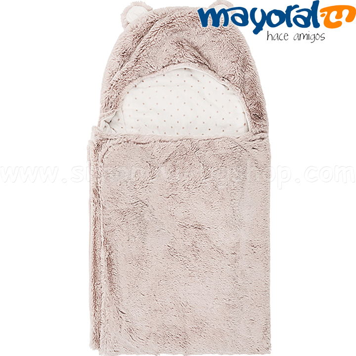 Mayoral Бебешко одеяло с качулка Col.27 (0-1г.) 9531 Mayoral Бебешко одеяло с качулка Col.27 (0-1г.) 9531