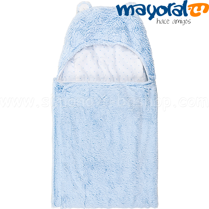 Mayoral Бебешко одеяло с качулка Col.28 (0-1г.) 9531 Mayoral Бебешко одеяло с качулка Col.28 (0-1г.) 9531
