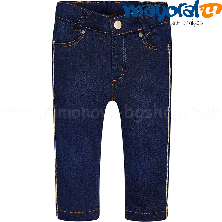Mayoral Girls Дълги панталони за момиче 2579 Col.5 (6-36м) Mayoral Girls Дълги панталони за момиче 2579 Col.5 (6-36м)