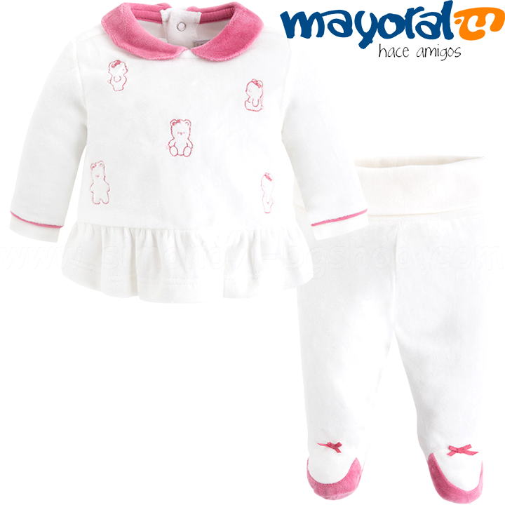 Mayoral Girls Бебешки сет с гети 2517 Col.40 (0-6м) Mayoral Girls Бебешки сет с гети 2517 Col.40 (0-6м)