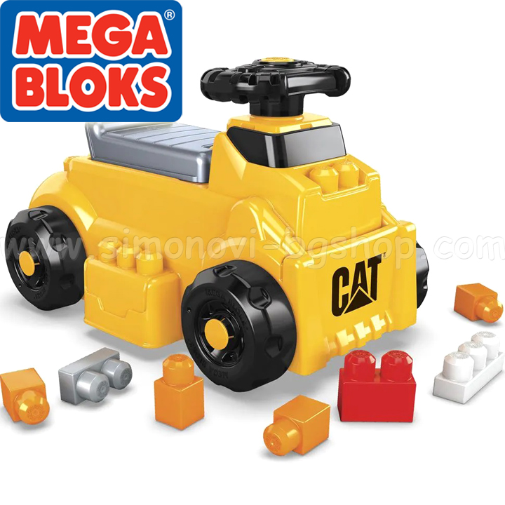 Mega Blocks First Builders  10  Ride-On CAT HDJ29
