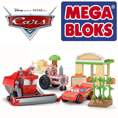 Mega Bloks - Cars - Tipping Tractor