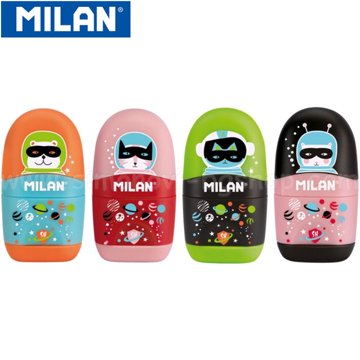 Milan - Ascutitoare si radiera Capsule SH Special Edition 4701116SH